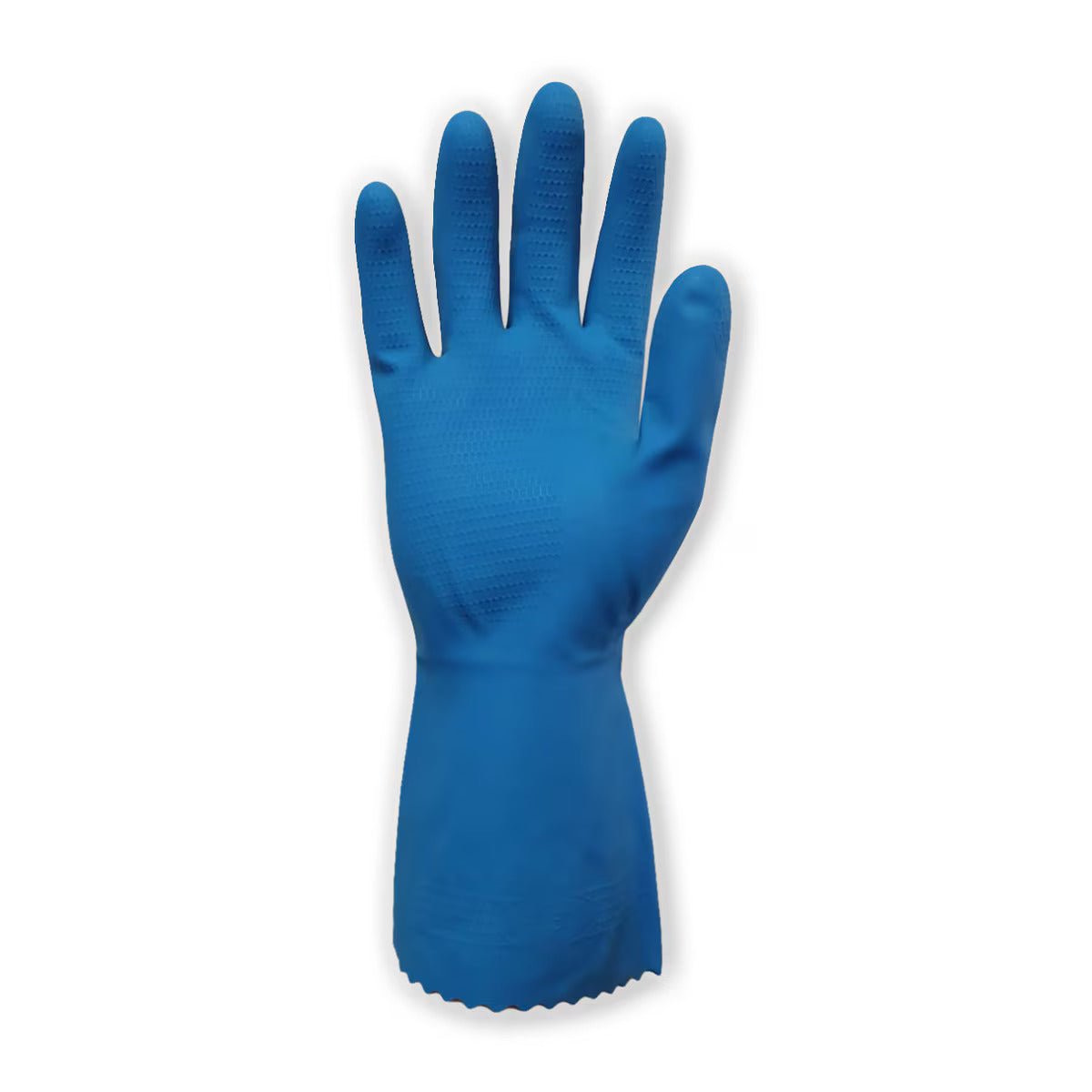 Silverlined Rubber Gloves - Disposable - Pair (Blue) - Aloro Group