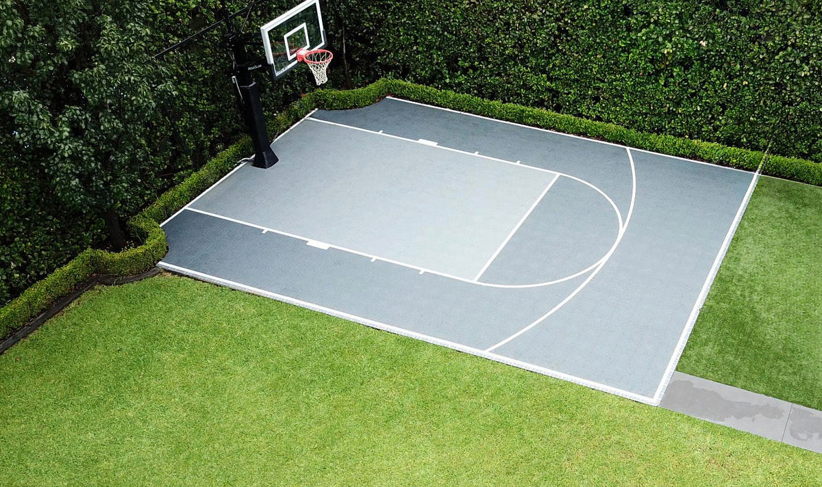 Basketball Court Tiles & Backyard Court Kits