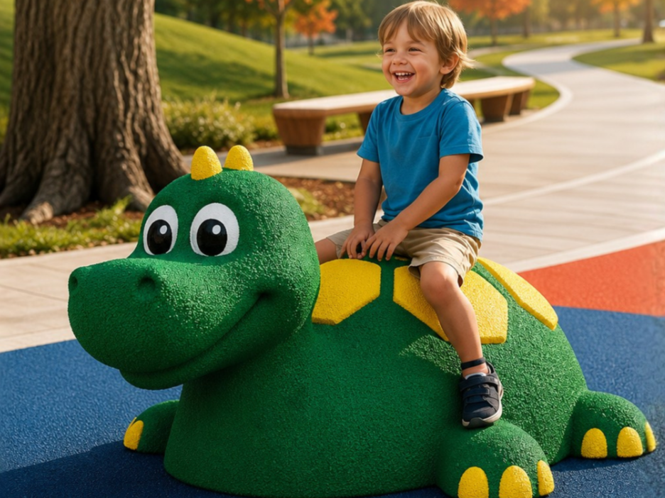 EPDM Play Animals for Colourful Playground Surfacing