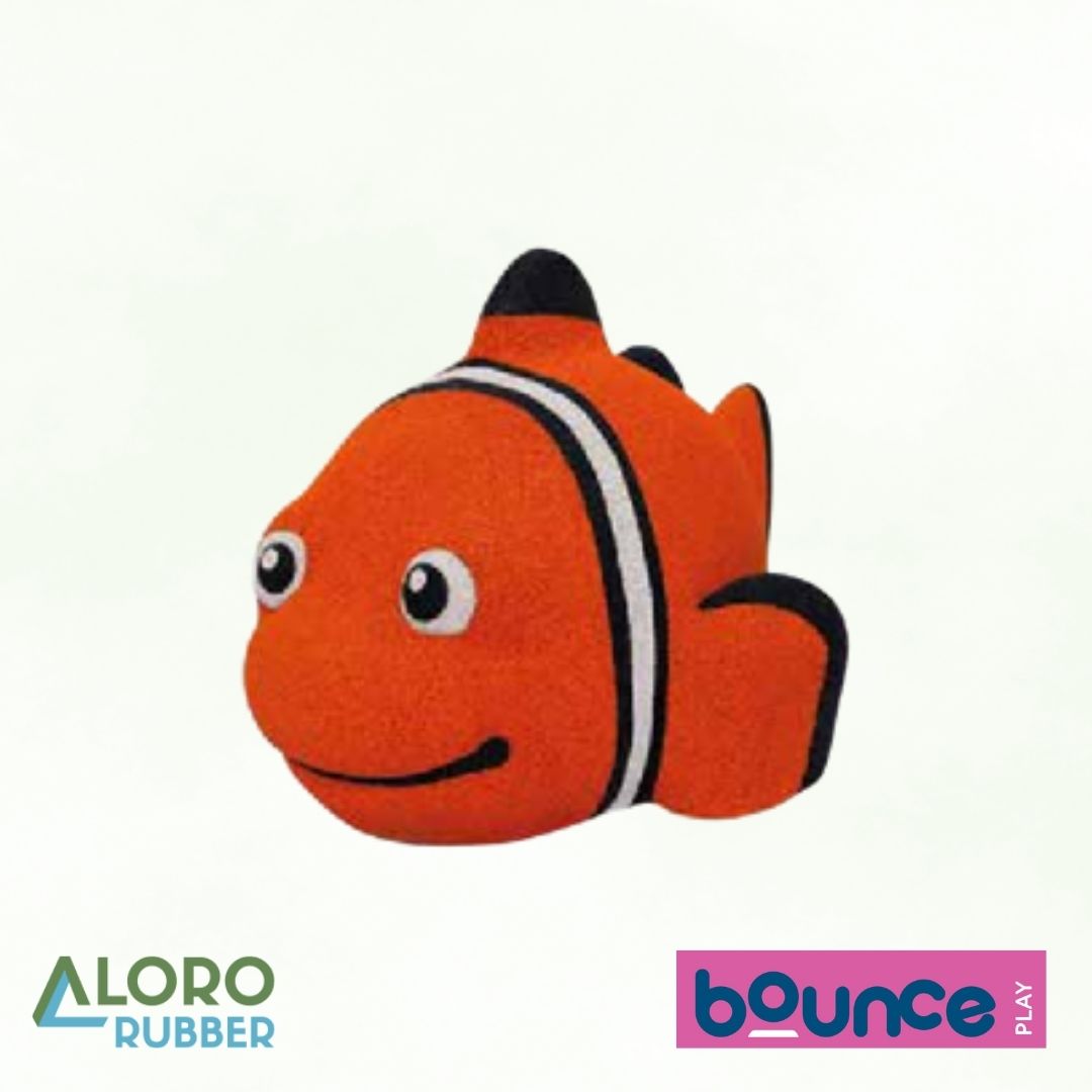 Bounce PLAY Clownfish Mini EPDM (H: 70 cm W: 70 cm L: 110 cm)