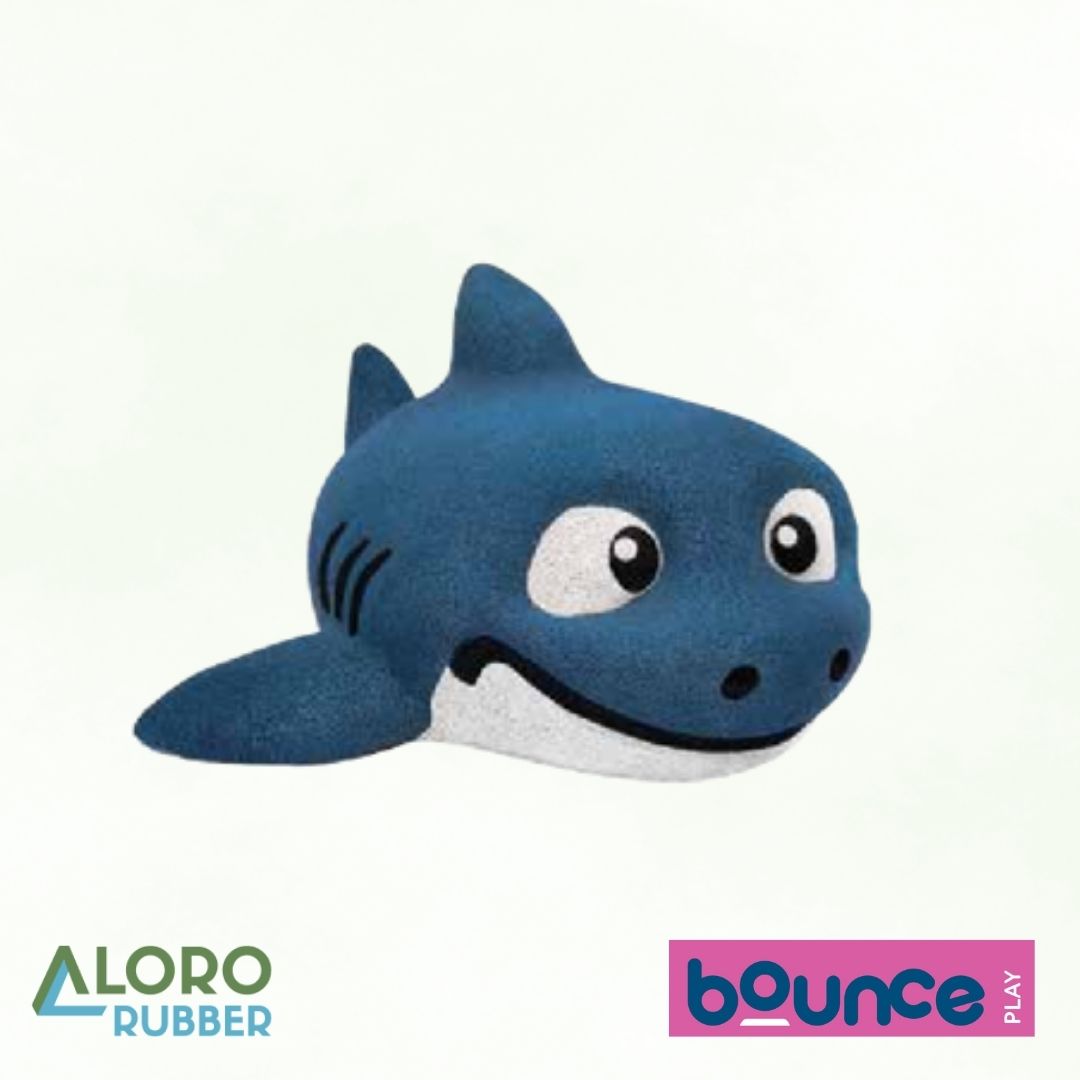 Bounce PLAY Shark Mini EPDM (H: 60 cm W: 130 cm L: 120 cm)