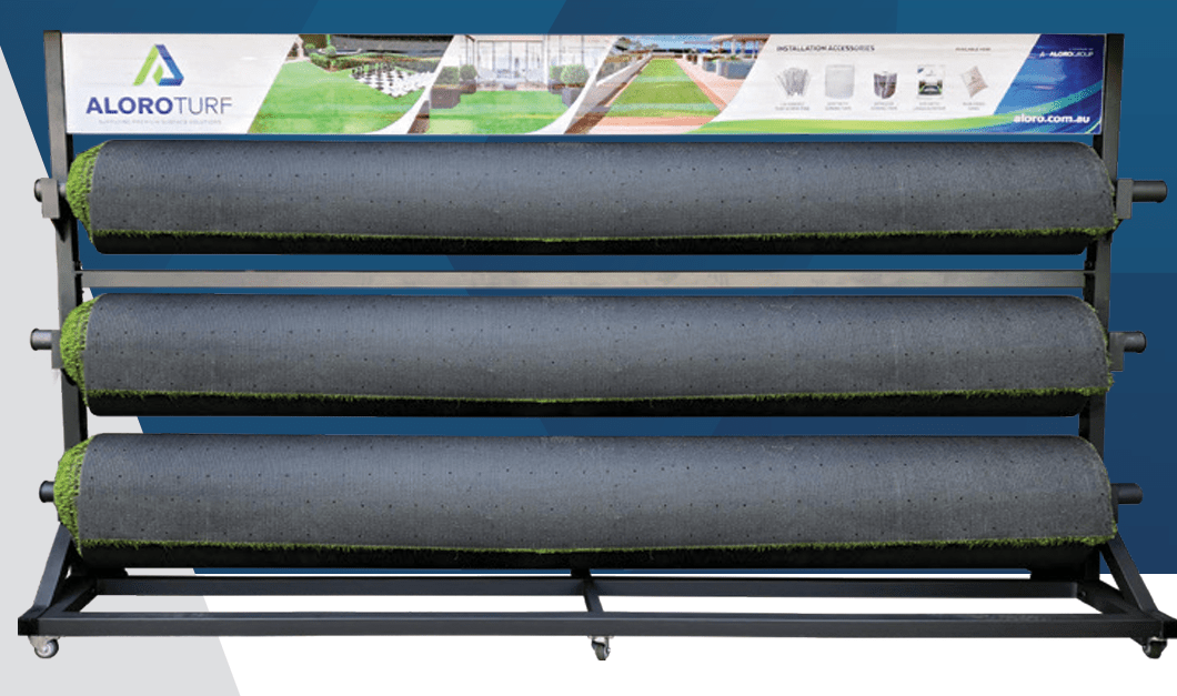 3 - Roll Grass Display Stand - Aloro Group