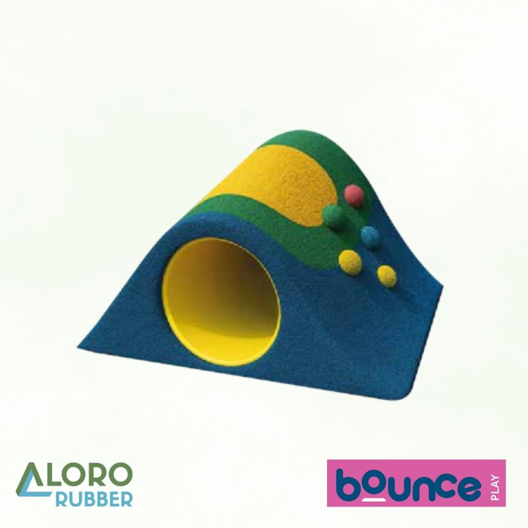 Bounce PLAY Tunnel 02 EPDM (H: 100 cm W: 180 cm L: 190 cm)