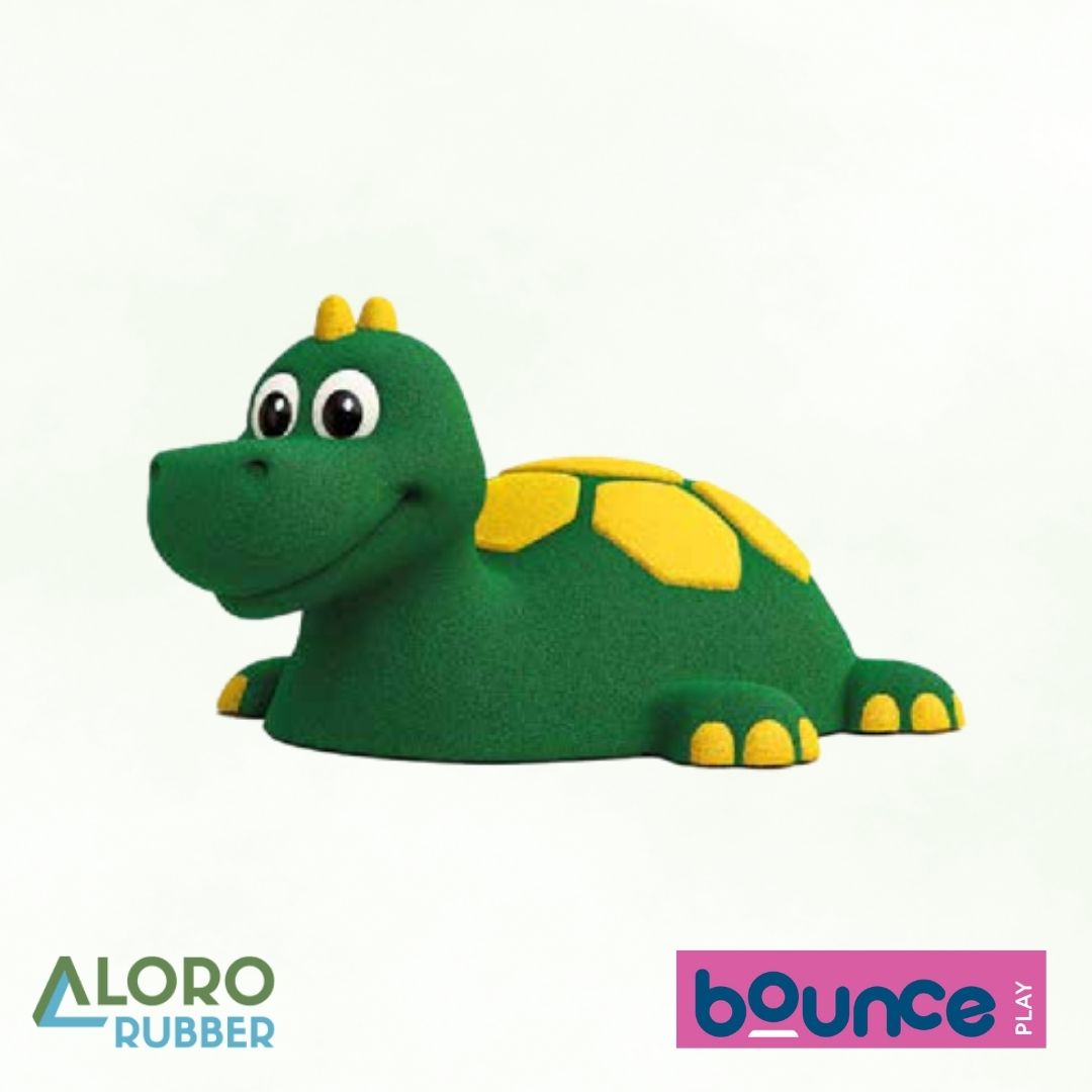Bounce PLAY Dino Big EPDM (H: 150 cm W: 140 cm L: 310 cm)