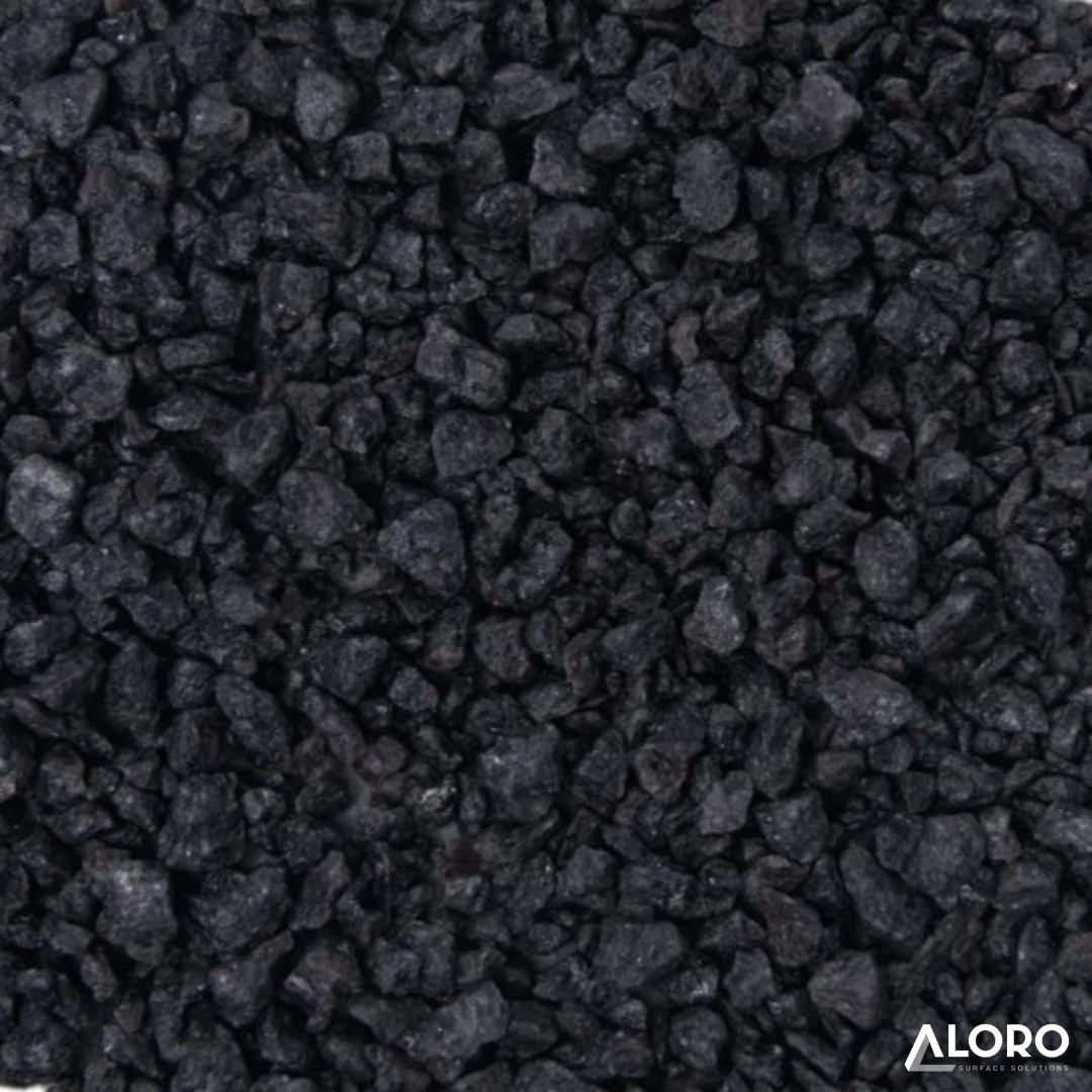 Crushed Aggregate Black Austral Granite 6mm