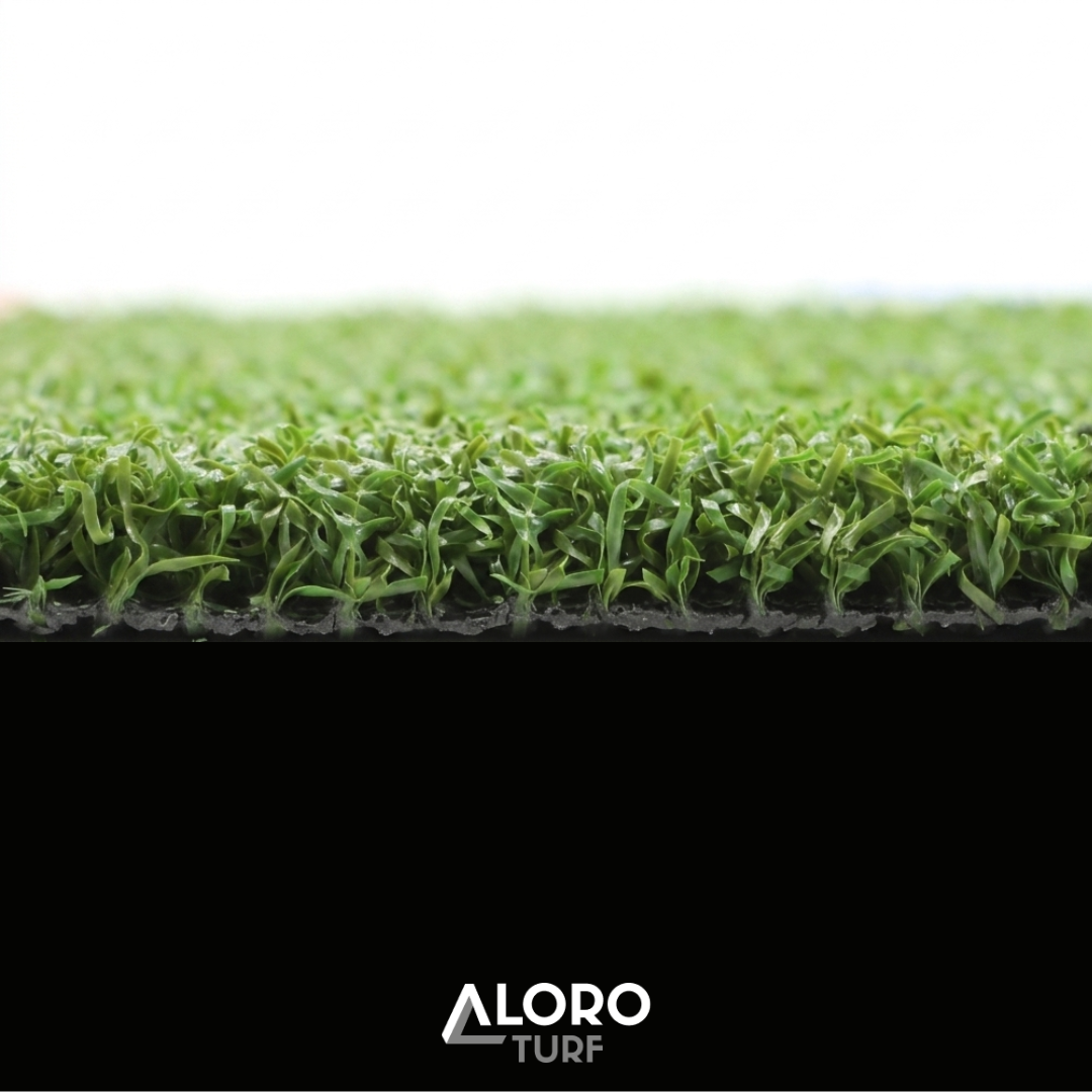 13mm Bowling Green Grass- Green - 3.75m wide