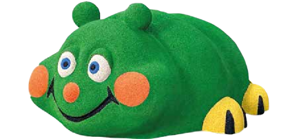 Bounce PLAY Caterpillar Big EPDM (H: 80 cm W: 170 cm L: 320 cm)