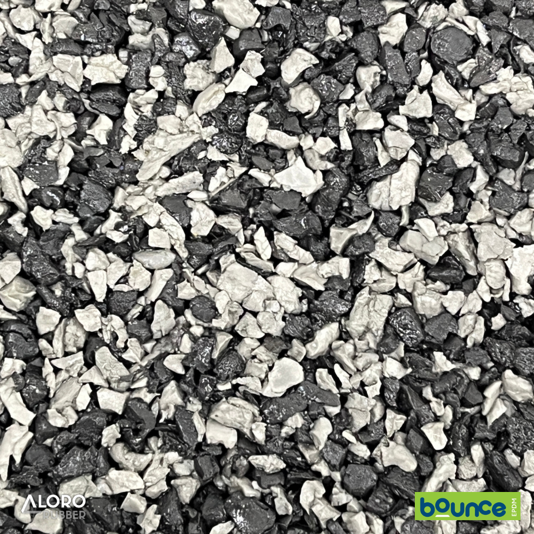 Bounce EPDM Rubber Granules - Charcoal Blend  - 25kg Bag