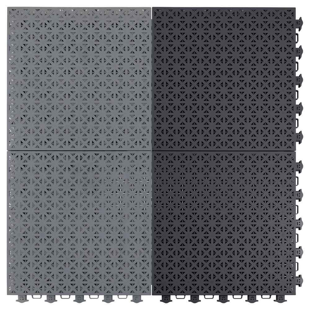 Easi-Court Advantage Grey-Black  (5.59m x 9.24m)