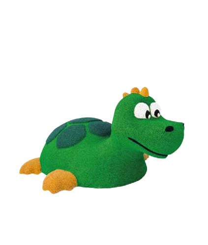 Bounce PLAY Dino Big EPDM (H: 150 cm W: 140 cm L: 310 cm)