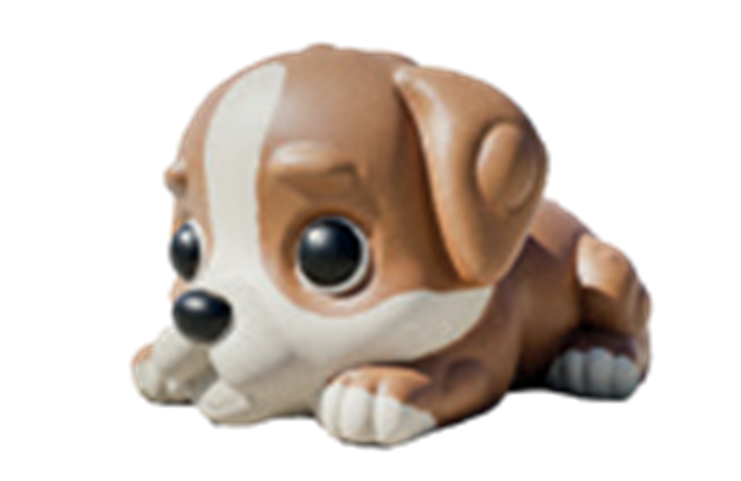 Bounce PLAY Dog Mini EPDM (H: 59 cm W: 83 cm L: 110 cm)
