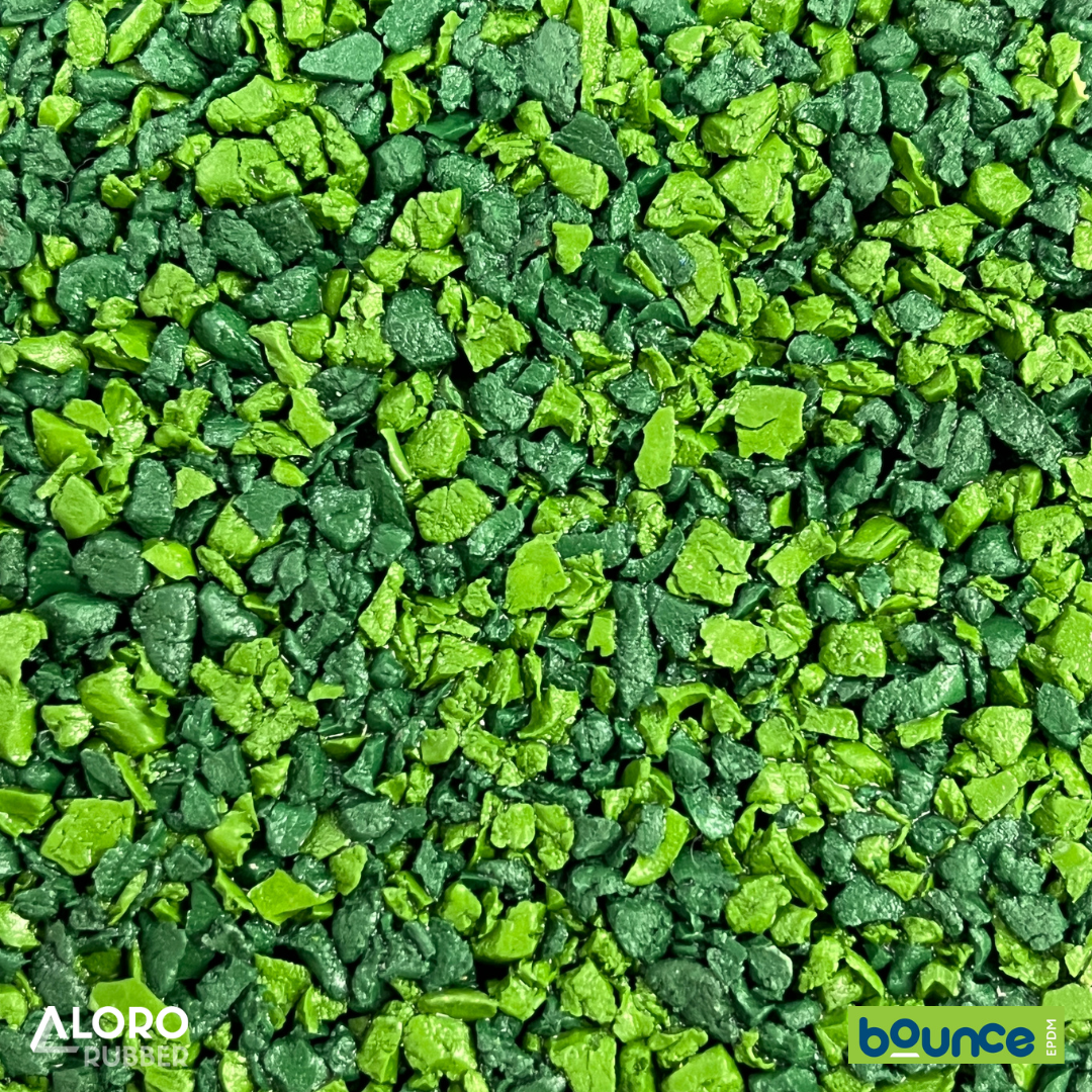 Bounce EPDM Rubber Granules - Forest Blend  - 25kg Bag