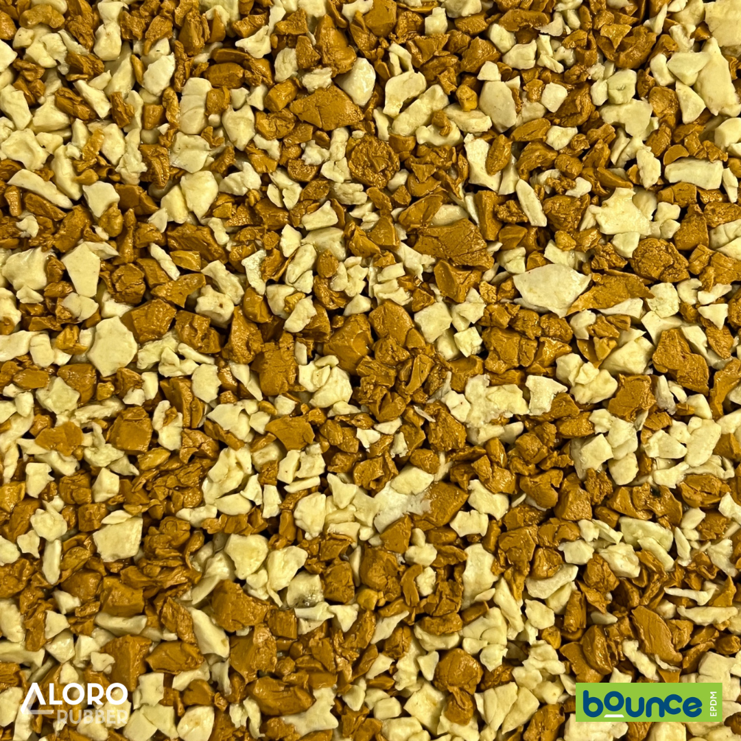 Bounce EPDM Rubber Granules - Golden Blend  - 25kg Bag