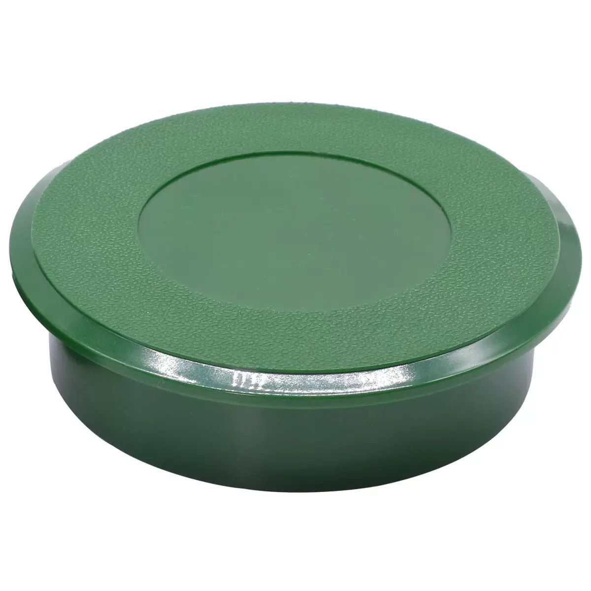 Golf Cup Lid - Green (Top D: 11.5cm Bottom D: 9.5cm H: 3.1cm)