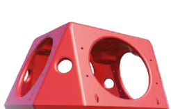 Bounce PLAY Half Moduplay Polymer (H: 77.5 cm W: 155 cm)