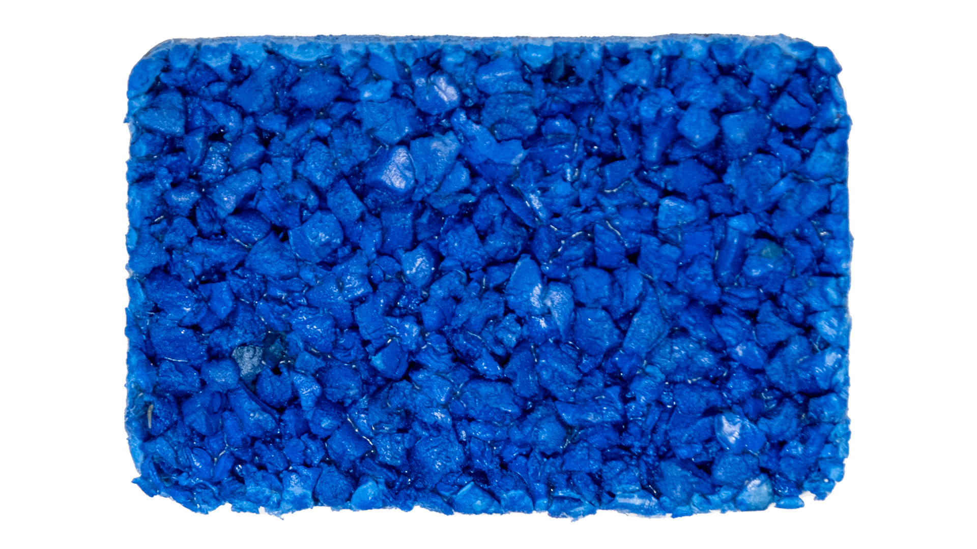 Bounce Premium TPV Rubber Granules LF24 Mid Blue 1-4mm - 25kg Bag