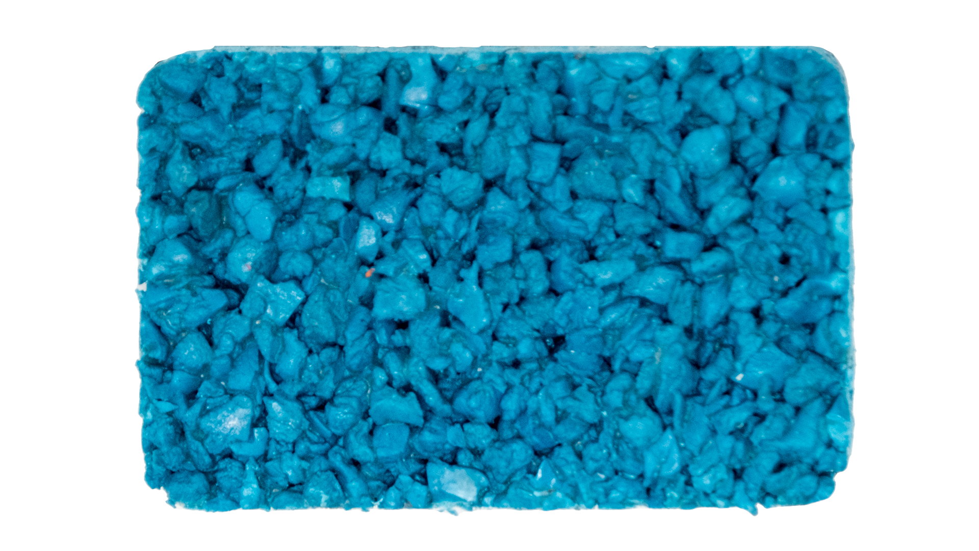 Bounce Premium TPV Rubber Granules LF27 Turquoise 1-4mm - 25kg Bag