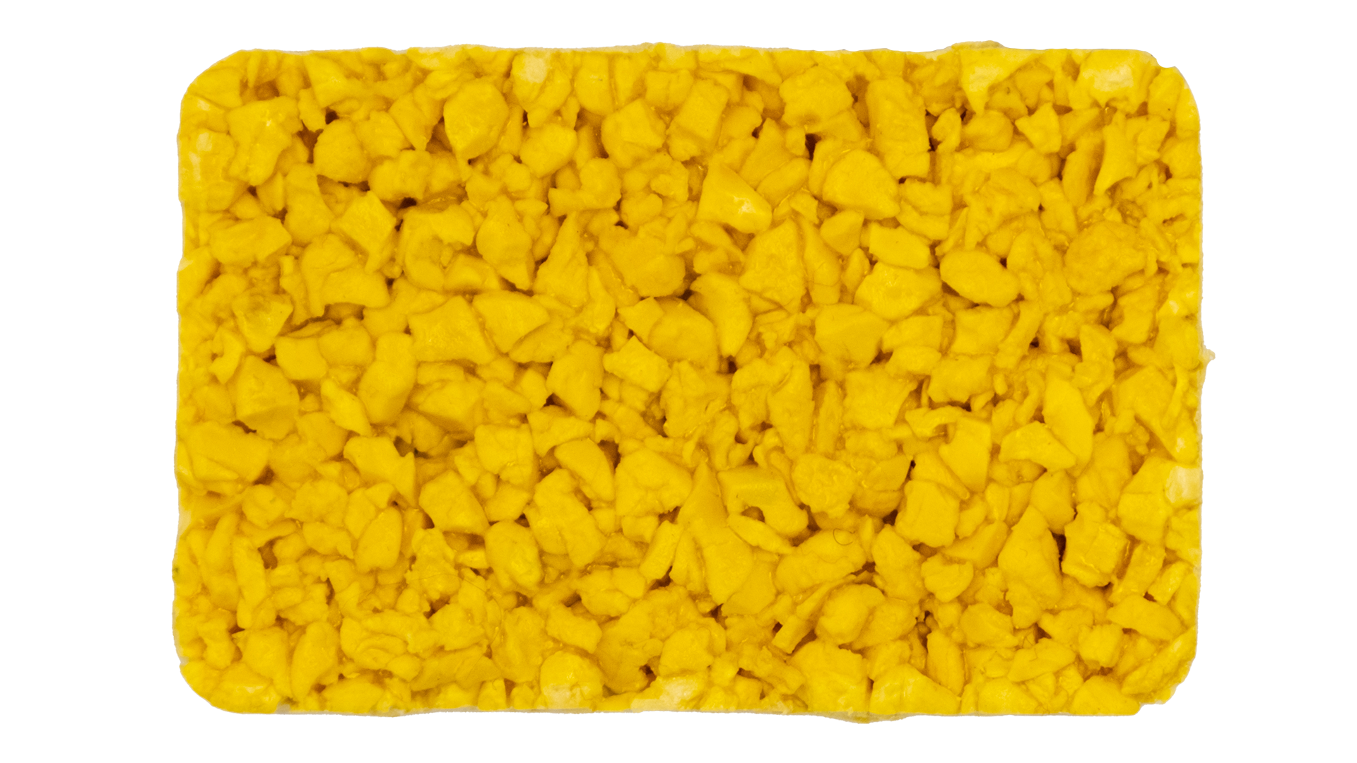 Bounce Premium TPV Rubber Granules LF32 Yellow 1-4mm - 25kg Bag