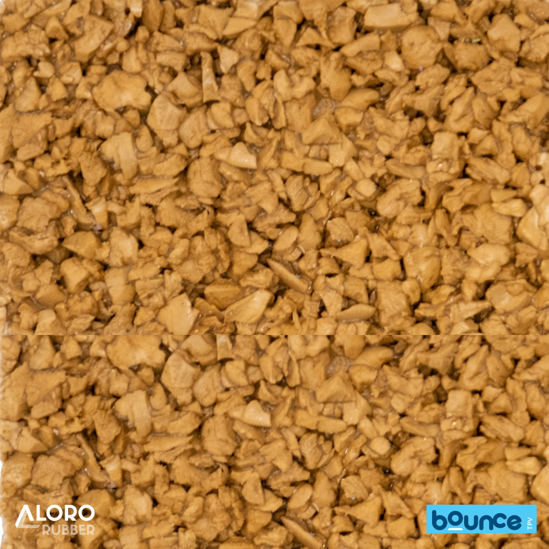 Bounce Premium TPV Rubber Granules LF33 Beige 1-4mm - 25kg Bag