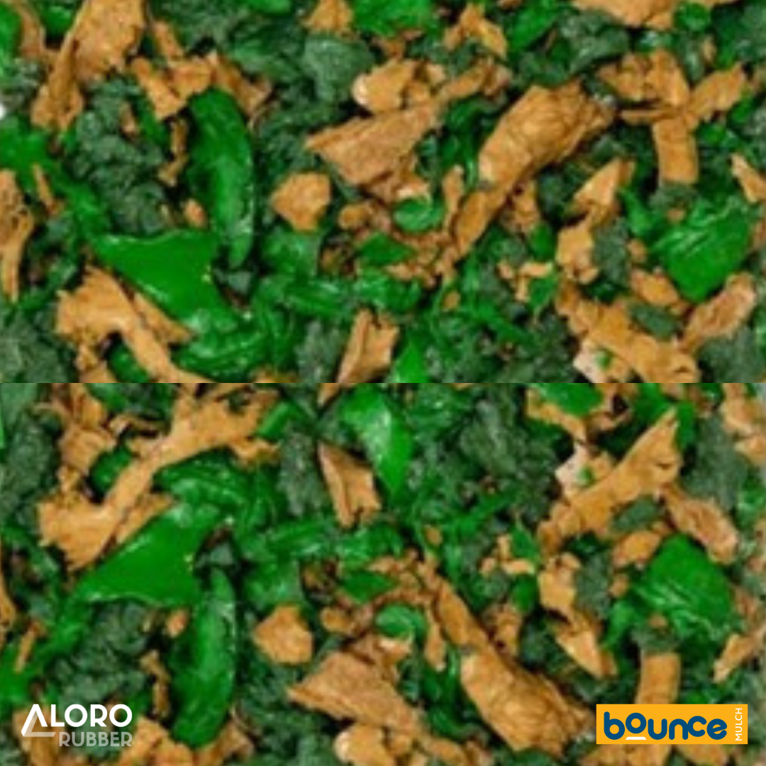 Bounce EPDM Mulch Mix LF33-12-13 Beige+Patina+May Green - 20kg Bag