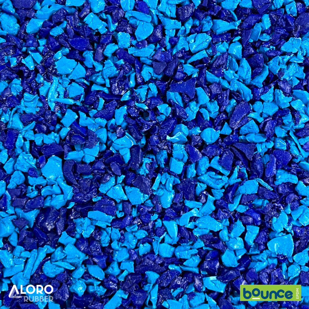 Bounce EPDM Rubber Granules - Ocean Blend  - 25kg Bag