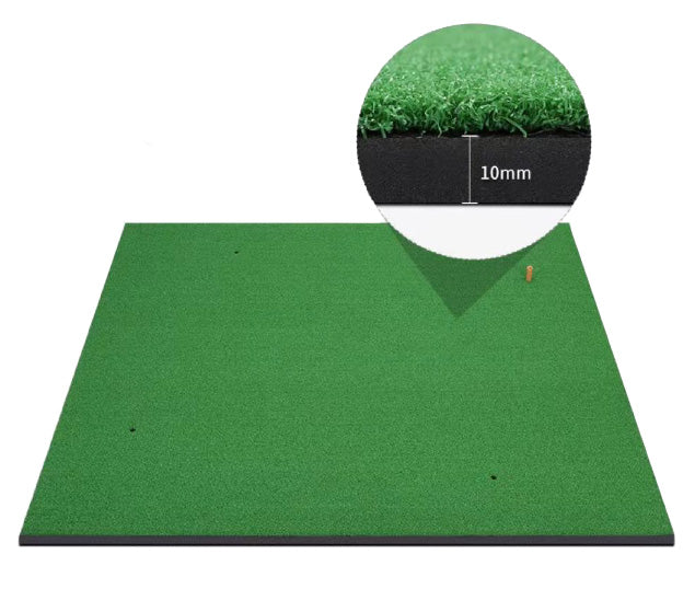 ProDrive Golf Driving Mat - 1.5mx1.5m (8mm PP Yarn + 10mm EVA Foam)