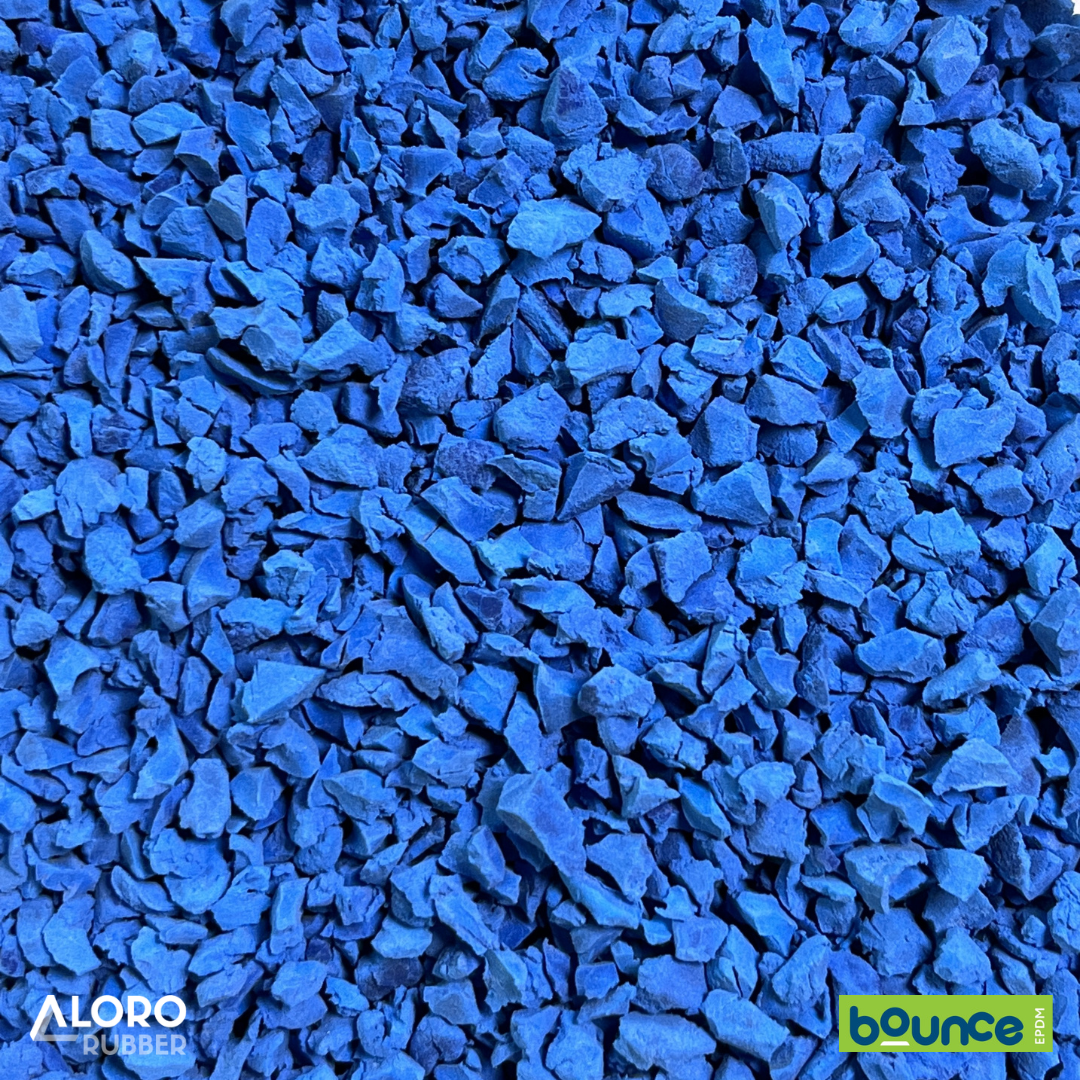 Bounce EPDM Rubber Granules - SF03 Dark Blue - 25kg Bag