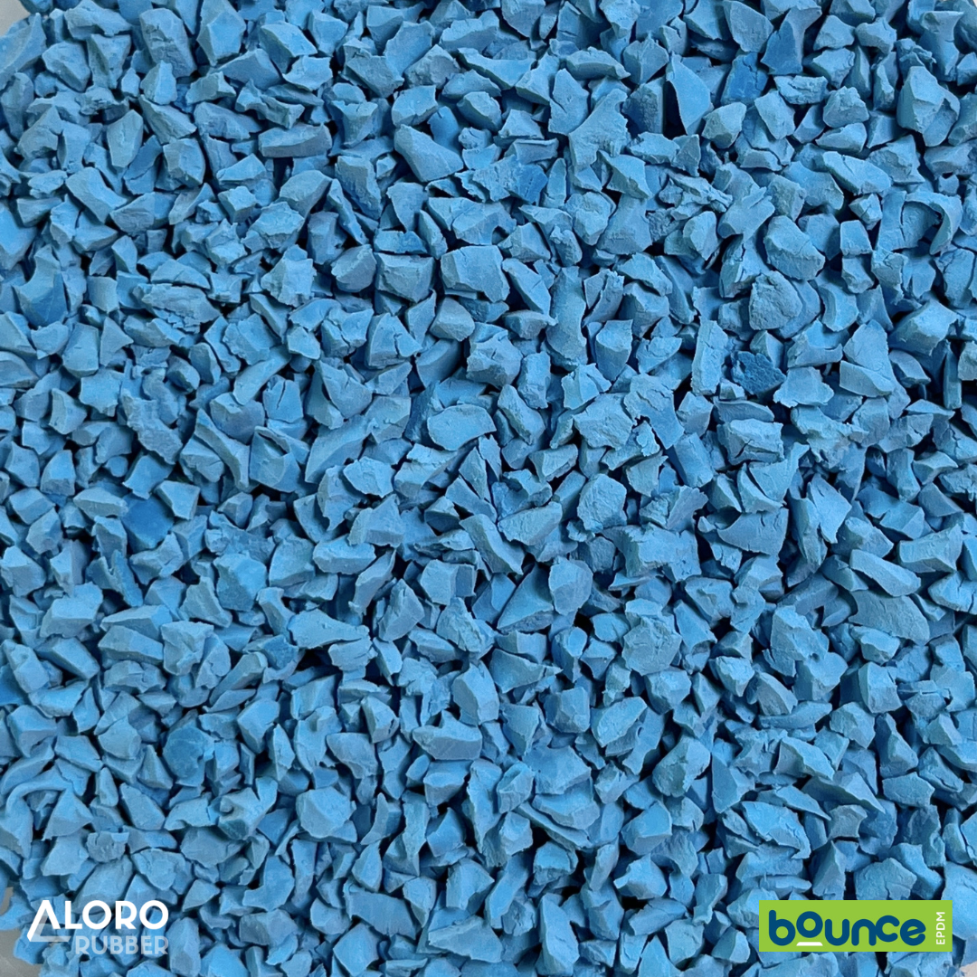 Bounce EPDM Rubber Granules - SF09 Sky Blue - 25kg Bag