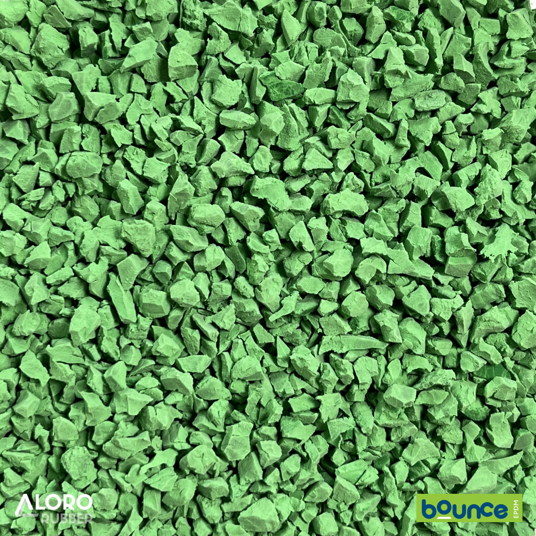 Bounce EPDM Rubber Granules - SF11 Apple Green - 25kg Bag