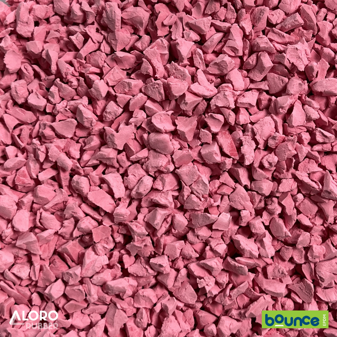 Bounce EPDM Rubber Granules - SF14 Pink - 25kg Bag
