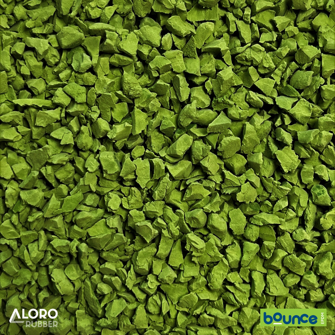 Bounce EPDM Rubber Granules - SF38 Bermuda Green  - 25kg Bag