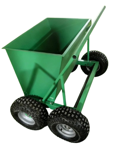 Sand Infill Machine (160L Capacity / 128cm x 87cm x 98cm) with 4 big wheels