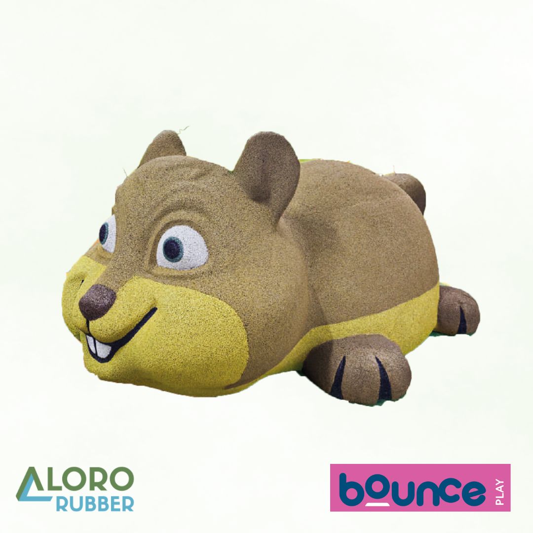 Bounce PLAY Squirrel Big EPDM (H: 100 cm W: 140 cm L: 250 cm)