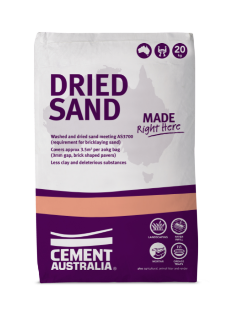 Dried ACI Sand - 20kg bags