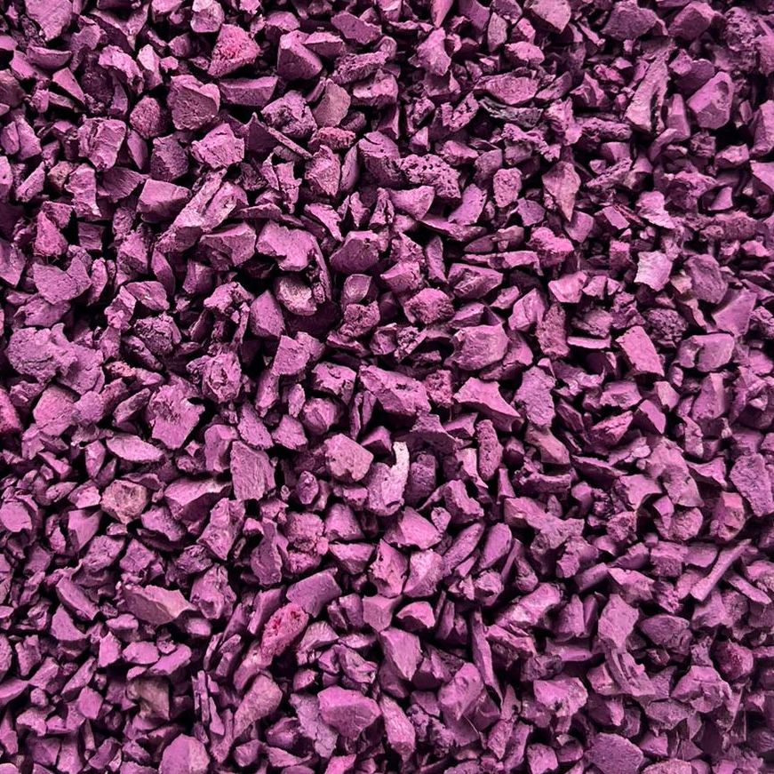 Bounce SBR Precoat Coloured Recycled Rubber Granules - Pink - 20kg Bag