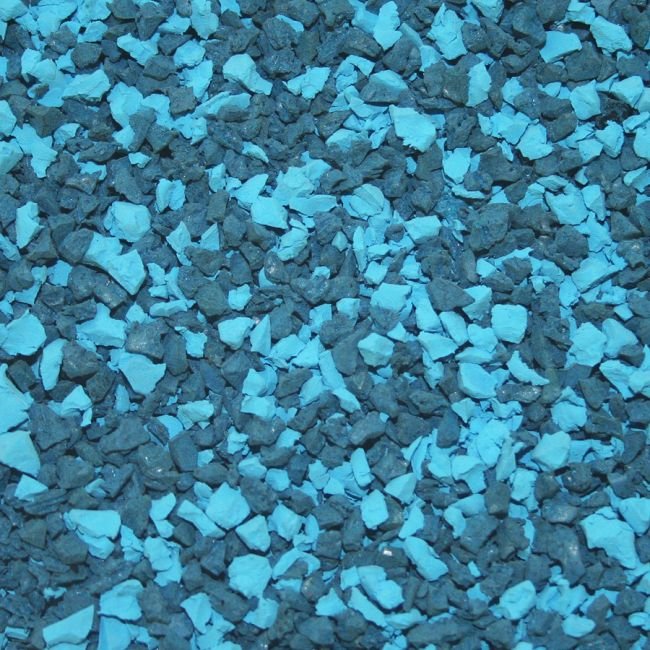 CSBR Rubber & Mix EPDM Granules 1 - 4mm Carnivale Baby Blues 20 kg - Aloro Group
