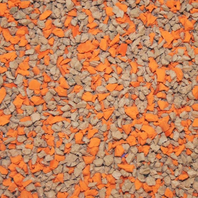 CSBR Rubber & Mix EPDM Granules 1 - 4mm Carnivale Pumpkin Pie 20 kg - Aloro Group