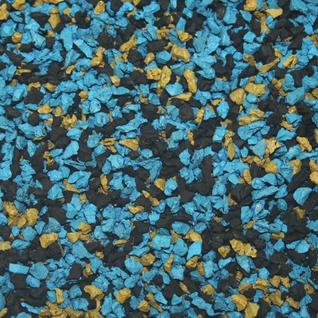CSBR Rubber & SBR Mix Granules 1 - 4mm Carnivale Oceanic - 20 kg bag - Aloro Group