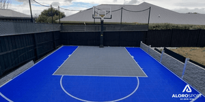 Easi - Court Advantage Blue - Grey (5.59m x 9.24m) - Aloro Group