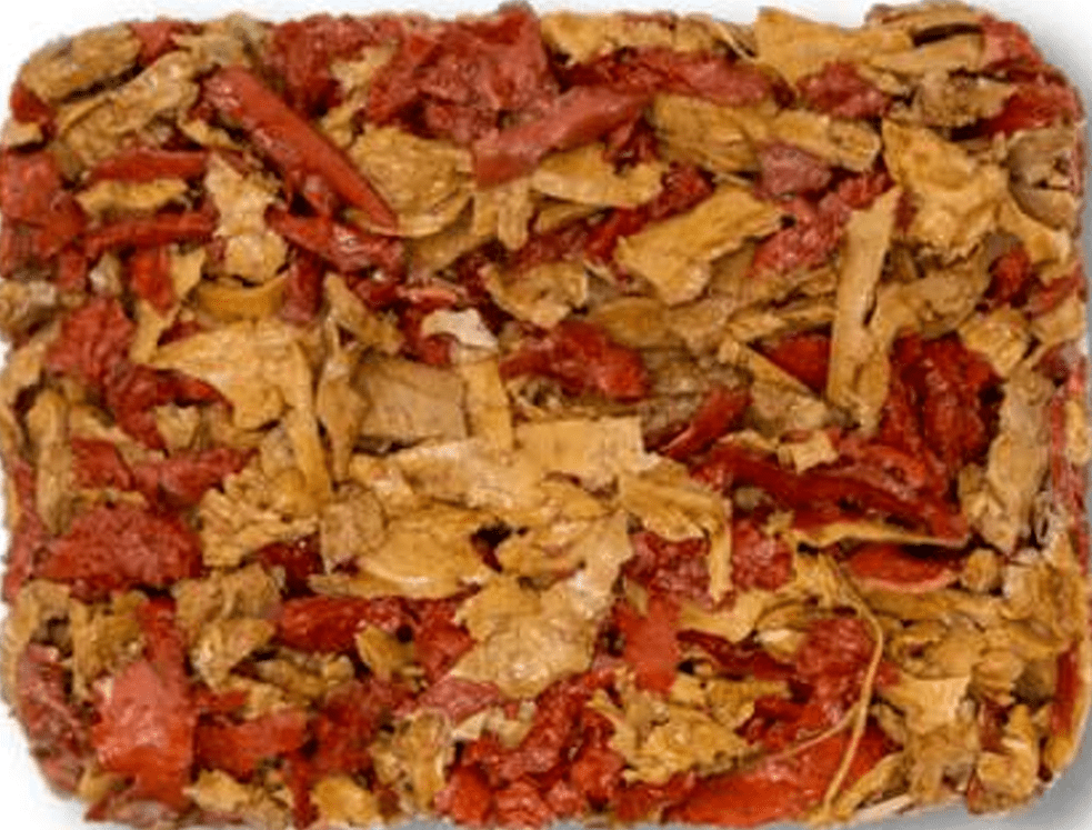 EPDM Mulch LF01 - 33 Combination Red+Beige - 20kg Bag - Aloro Group