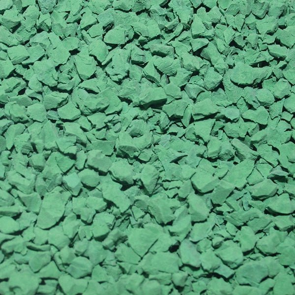 EPDM Rubber Granules Op1 - 4mm - Rainforest Green - 25kg bag - Aloro Group