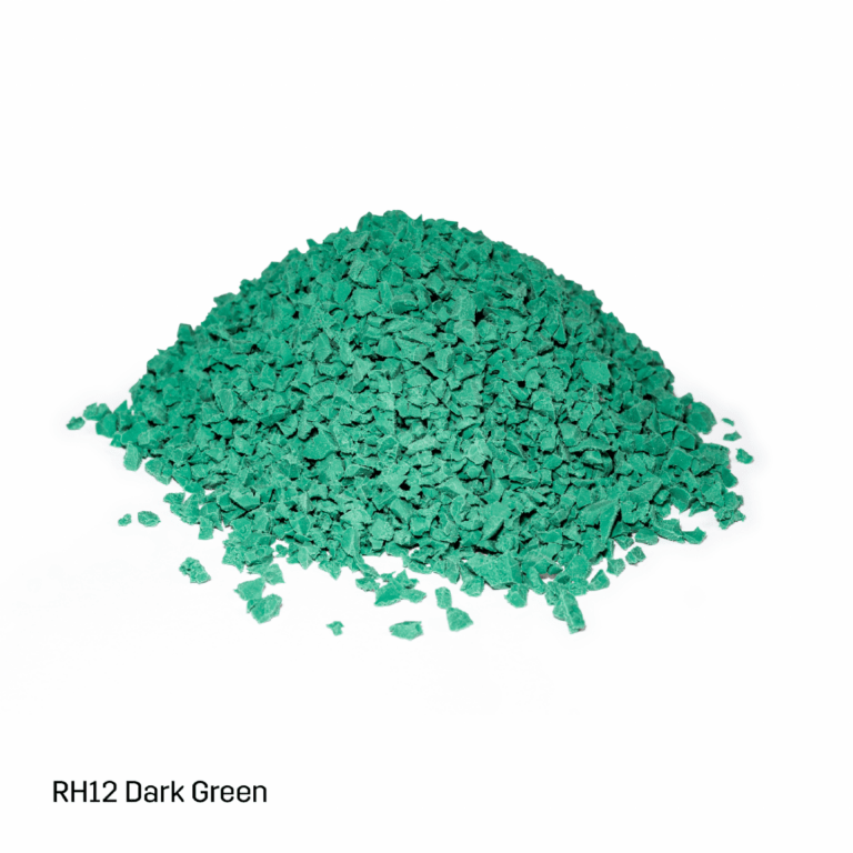Rosehill TPV Inplay Rubber Granules - 1 - 4mm - Dark Green - 25kg - Aloro Group