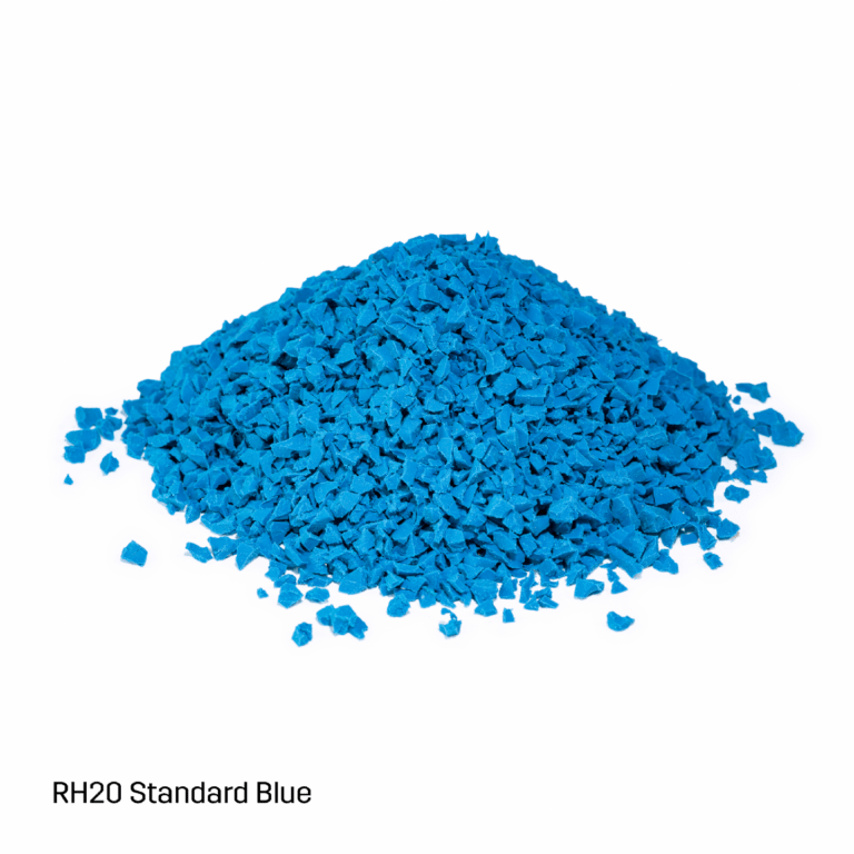 Rosehill TPV Inplay Rubber Granules - 1 - 4mm - Standard Blue - 25kg - Aloro Group