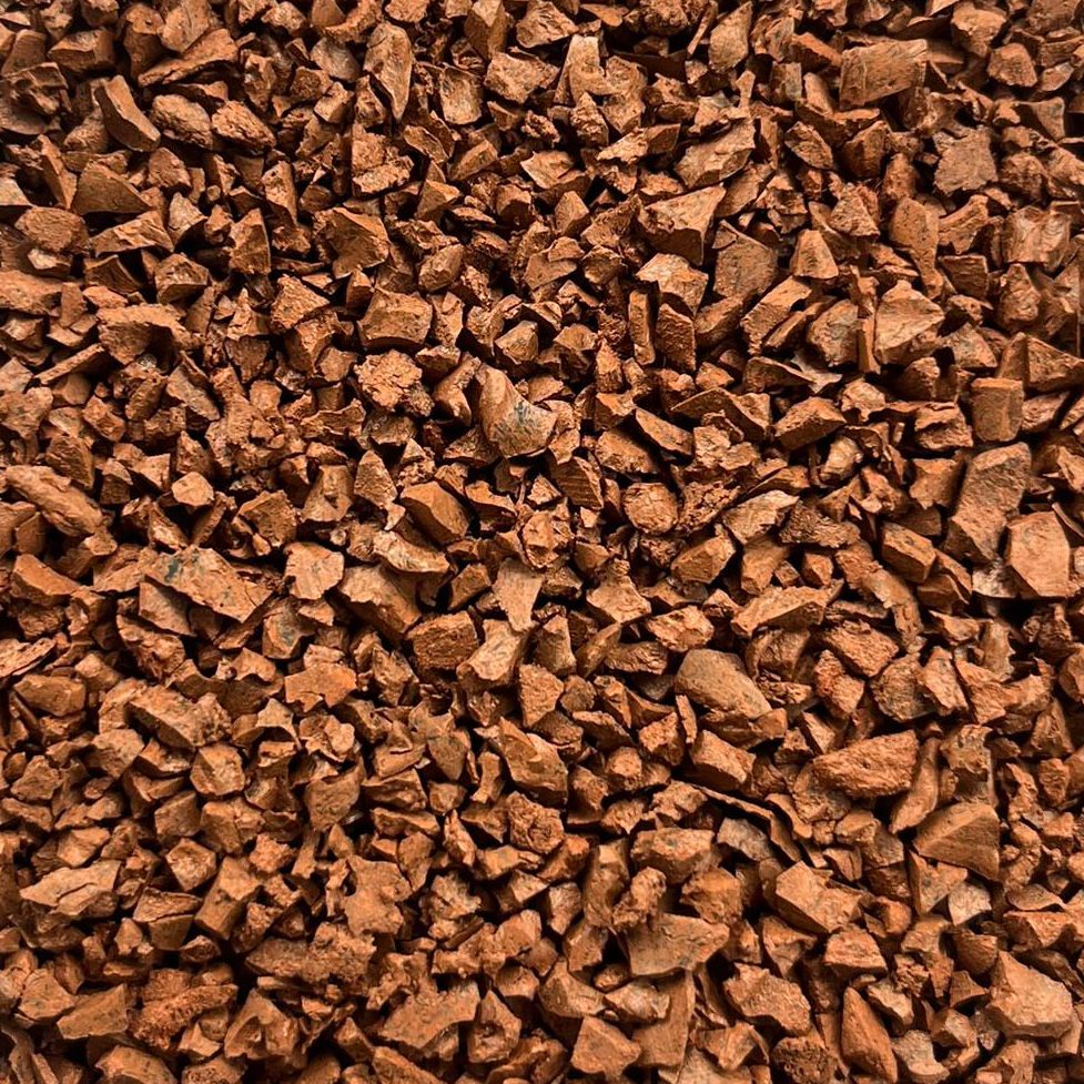 SBR Precoat Coloured Recycled Rubber Granules SF - C03 - Chocolate - 20kg Bag - Aloro Group