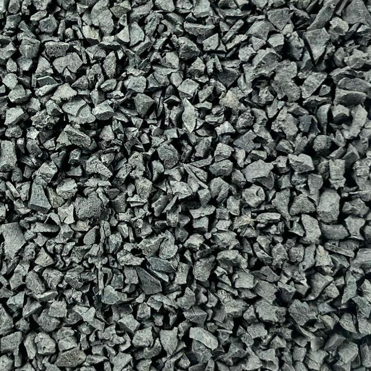 SBR Precoat Coloured Recycled Rubber Granules SF - C08 - Charcoal Grey - 20kg Bag - Aloro Group