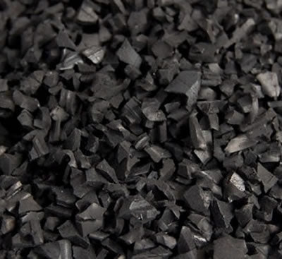 SBR Rubber Granules 1 - 4mm Black - 1000 kg bag - Aloro Group